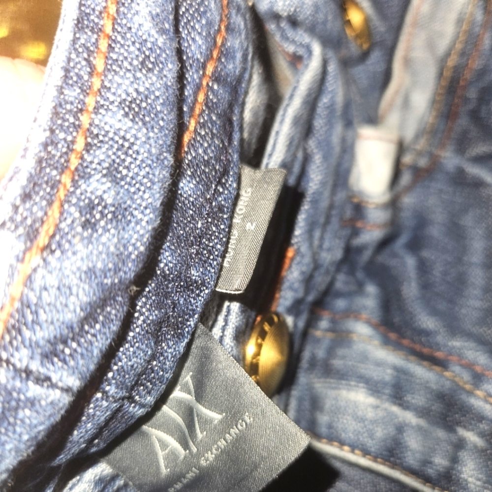 Vintage Armani exchange Jean shorts
